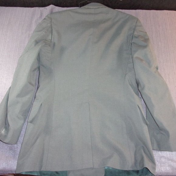 DLA U.S. ARMY DRESS GREEN CLASS A JACKET UNIFORM TROPICAL AG-344 35R EC 1156 - Picture 10 of 12